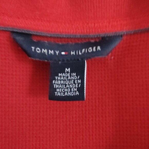 Ladies SZ M Tommy Hilfiger Three-Quarter Sleeve Polo - Picture 3 of 3